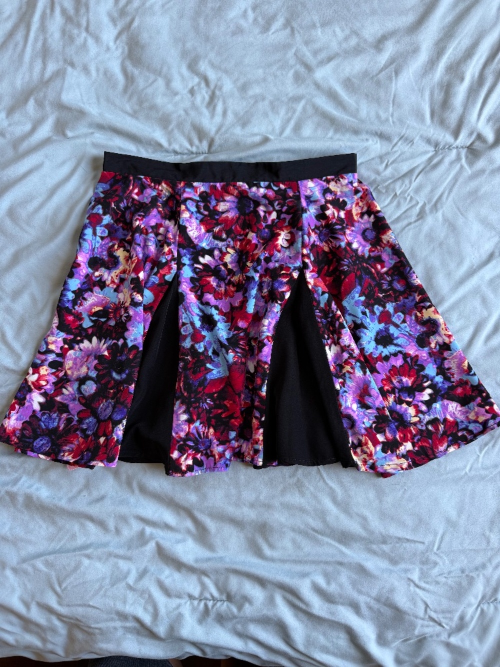 Nasty Gal Floral Mini Skirt S Made in LA